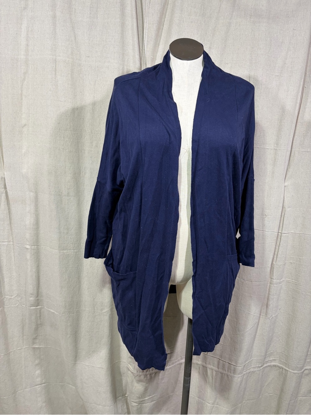 Pact Navy Cardigan